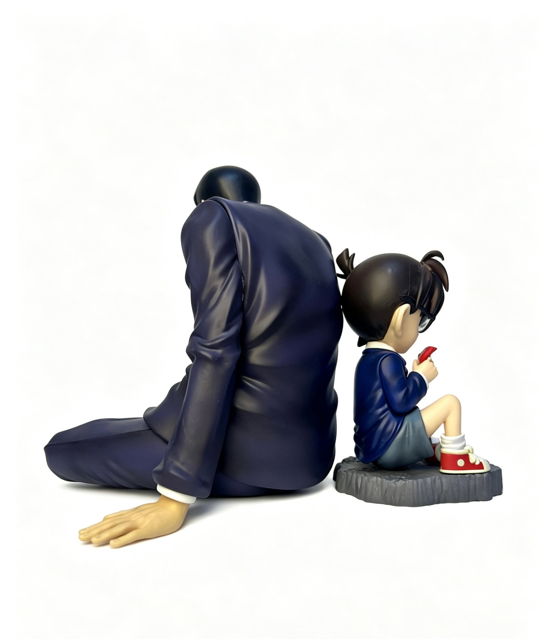 CONAN and Mouri Kogoro