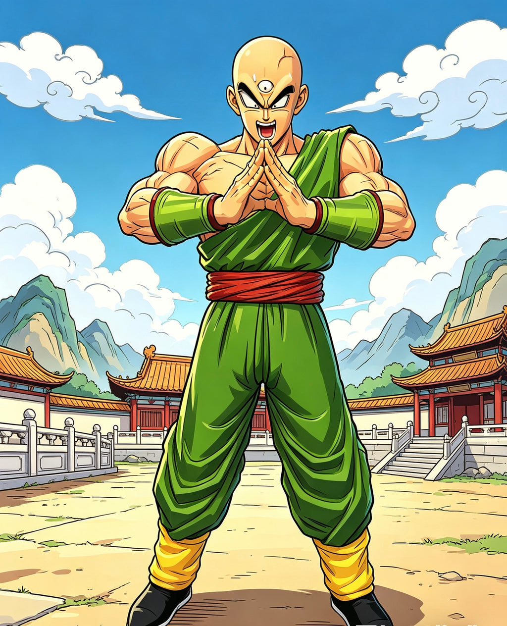 Dragon Ball Tien Shinhan, 30CM