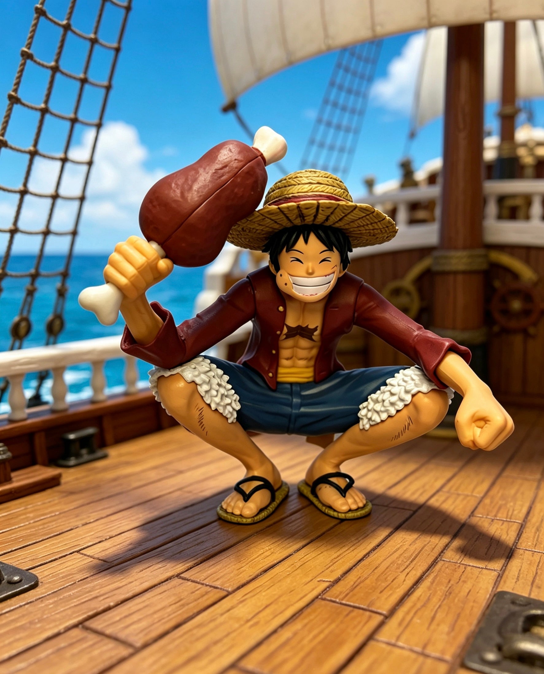One Piece   Luffy  12CM
